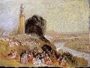 Joseph Mallord William Turner Lighthouse France oil painting artist